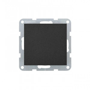 Выключатель 1-клавишный без рамки Panasonic Karre Plus 55 чёрный (WDTT00012BL-UA1)