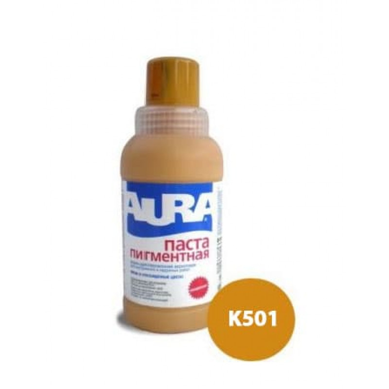 Акриловая пигментная паста AURA K501 (охра) 0,25 л Акриловая пигментная паста AURA K501 (охра) 0,25 л