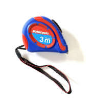 Рулетка будівельна Magtools з автостопом 3 м х 16 мм (2171)