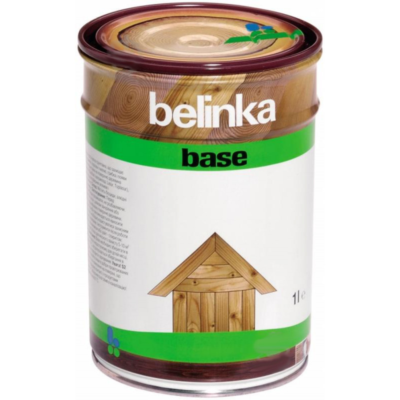 Грунтовка для дерева Belinka Base не создает пленку бесцветная 1 л 