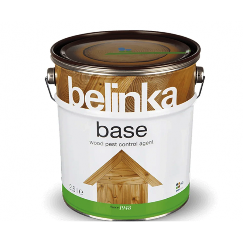 Грунтовка для дерева Belinka Base не создает пленку бесцветная 2.5 л