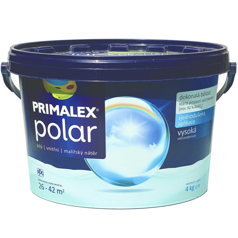 Известковая краска Primalex Polar 4 кг