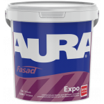 Матовая акриловая краска AURA Fasad Expo для наружных и внутренних работ TR 0.9 л 