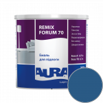 Эмаль акриловая для пола Aura Luxpro Remix Forum 70 RAL 5010 (горечавково-синий) глянцевая 0.7 л