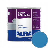 Эмаль акриловая для пола Aura Luxpro Remix Forum 70 RAL 5015 (небесно-голубой) глянцевая