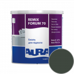 Эмаль акриловая для пола Aura Luxpro Remix Forum 70 RAL 6009 (пихтово-зелёный) глянцевая 0.7 л