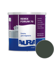 Эмаль акриловая для пола Aura Luxpro Remix Forum 70 RAL 6009 (пихтово-зелёный) глянцевая
