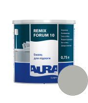 Эмаль акриловая для пола Aura Luxpro Remix Forum 10 RAL 7038 (агатовый серый) полуматовая