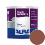 Эмаль акриловая для пола Aura Luxpro Remix Forum 70 RAL 8004 (медно-коричневый) глянцевая 0.7 л