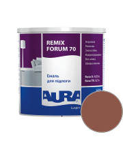Эмаль акриловая для пола Aura Luxpro Remix Forum 70 RAL 8004 (медно-коричневый) глянцевая