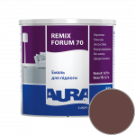 Эмаль акриловая для пола Aura Luxpro Remix Forum 70 RAL 8015 (каштановый коричневый) глянцевая 0.7 л