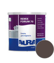 Эмаль акриловая для пола Aura Luxpro Remix Forum 70 RAL 8017 (шоколадно-коричневый) глянцевая