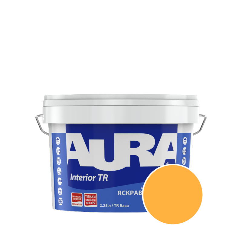 Фарба інтер'єрна Aura Interior TR NCS 0070-Y20R (світло-персиковий) матова 2,25 л (2,72 кг)