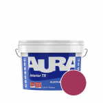 Краска интерьерная Aura Interior TR NCS S 1575-R10B (кирпично-розовый) матовая 2,25 л (2,72 кг)