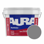 Фарба інтер'єрна миюча Aura Mattlatex 3D Grau 40 (темно-сірий) матова 10 л