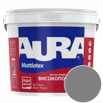 Фарба інтер'єрна миюча Aura Mattlatex 3D Grau 40 (темно-сірий) матова 5 л
