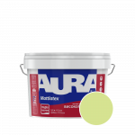 Фарба інтер'єрна миюча Aura Mattlatex 3D Herba 50 (лаймово-кремовий) матова 2.5 л