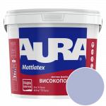 Краска интерьерная моющаяся Aura Mattlatex 3D Lavendel 105 (серо-синий) матовая 5 л