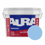 Фарба інтер'єрна миюча Aura Mattlatex NCS 0040-R90B (холодний світло-блакитний) матова 10 л