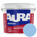 Фарба інтер'єрна миюча Aura Mattlatex NCS 0040-R90B (холодний світло-блакитний) матова 5 л