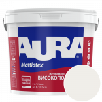 Фарба інтер'єрна миюча Aura Mattlatex NCS 0500 (хмарно-білий) матова 5 л