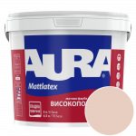 Фарба інтер'єрна миюча Aura Mattlatex NCS 1010-Y70R (рожевий попіл) матова 5 л