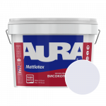 Фарба інтер'єрна миюча Aura Mattlatex NCS S 0507-R60B (ніжний блакитно-сірий) матова 10 л