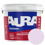 Краска интерьерная моющаяся Aura Mattlatex NCS S 0515-R40B (нежный лилово-серый) матовая 5 л