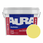 Фарба інтер'єрна миюча Aura Mattlatex NCS S 0540-G80Y (теплий ніжно-салатовий) матова 10 л