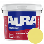 Фарба інтер'єрна миюча Aura Mattlatex NCS S 0540-G80Y (теплий ніжно-салатовий) матова 5 л