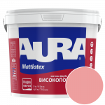 Краска интерьерная моющаяся Aura Mattlatex NCS S 0540-Y90R (тёплый припылённый розовый) матовая 5 л