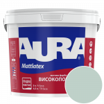 Фарба інтер'єрна миюча Aura Mattlatex NCS S 1510-B80G (світлий зеленувато-сірий) матова 5 л