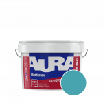 Краска интерьерная моющаяся Aura Mattlatex NCS S 2050-B20G (приглушённый бирюзовый) матовая 2.5 л