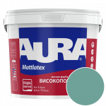 Фарба інтер'єрна миюча Aura Mattlatex NCS S 3030-B60G (смарагдовий) матова 5 л