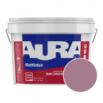 Краска интерьерная моющаяся Aura Mattlatex NCS S 3030-R20B (приглушённый розовый 2) матовая 10 л
