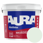 Фарба інтер'єрна миюча Aura Mattlatex NOVA F043 (ніжний зеленувато-сірий) матова 5 л