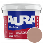 Фарба інтер'єрна миюча Aura Mattlatex NOVA J118 (хакі-бежевий) матова 5 л