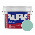 Фарба інтер'єрна миюча Aura Mattlatex NOVA K037 (нефритовий) матова 10 л