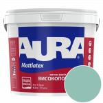 Фарба інтер'єрна миюча Aura Mattlatex NOVA K037 (нефритовий) матова 5 л