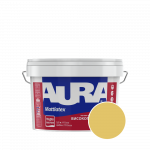 Краска интерьерная моющаяся Aura Mattlatex NOVA K080 (золотисто-жёлтый 2) матовая 2.5 л