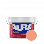 Краска интерьерная моющаяся Aura Mattlatex NOVA L095 (кораллово-персиковый) матовая 2.5 л