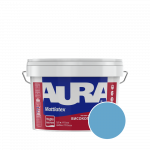 Краска интерьерная моющаяся Aura Mattlatex NOVA N016 (бирюзово-синий) матовая 2.5 л