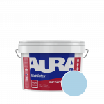 Фарба інтер'єрна миюча Aura Mattlatex NOVA S015 (світло-блакитний) матова 2.5 л
