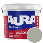 Фарба інтер'єрна миюча Aura Mattlatex NOVA S069 (зеленувато-сірий) матова 5 л