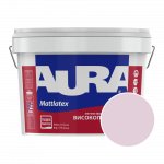 Фарба інтер'єрна миюча Aura Mattlatex NOVA V145 (світлий лілово-сірий) матова 10 л