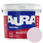 Фарба інтер'єрна миюча Aura Mattlatex NOVA V145 (світлий лілово-сірий) матова 5 л