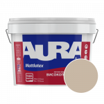 Фарба інтер'єрна миюча Aura Mattlatex NOVA X053 (пшеничний) матова 10 л