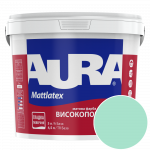 Фарба інтер'єрна миюча Aura Mattlatex NOVA X078 (світло-смарагдовий) матова 5 л