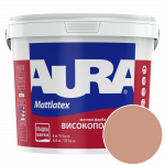 Фарба інтер'єрна миюча Aura Mattlatex NOVA X156 (світла теракота) матова 5 л
