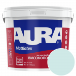 Фарба інтер'єрна миюча Aura Mattlatex RAL 200 90 10 (холодний ніжний зеленувато-сірий) матова 5 л